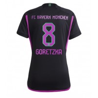 Bayern Munich Leon Goretzka #8 Bortatröja Dam 2023-24 Kortärmad